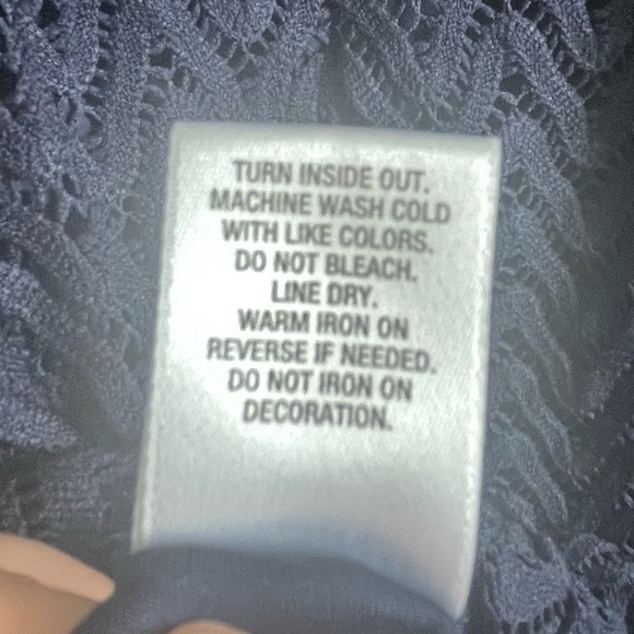 Mixt By Heidi Weisel Navy Dress. Pre-Owned. - Picture 6 of 6